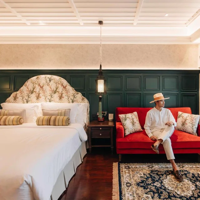 Romantic, Lanna, Suite, King Bed, Corner, Na Nirand Romantic Boutique Resort 4/5