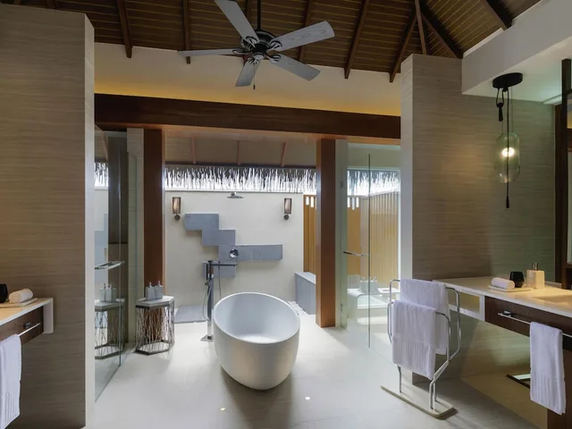 Overwater, Villa, King Bed, Ocean View, Private Pool، Pullman Maldives Maamutaa 3/3