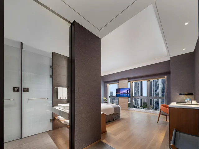 غرفة كلاسيكية بسرير كينج، Genpla Hotel Shenzhen Nanshan 1/1