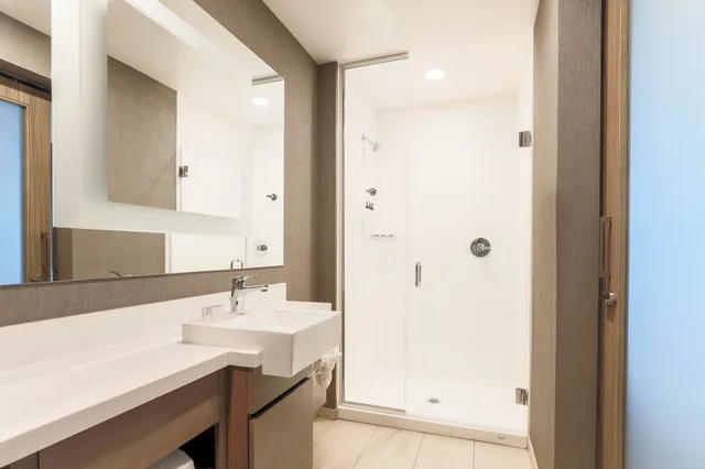 جناح بسرير كينج بغرفة نوم واحدة مع أريكة، SpringHill Suites by Marriott San Jose Fremont 2/2