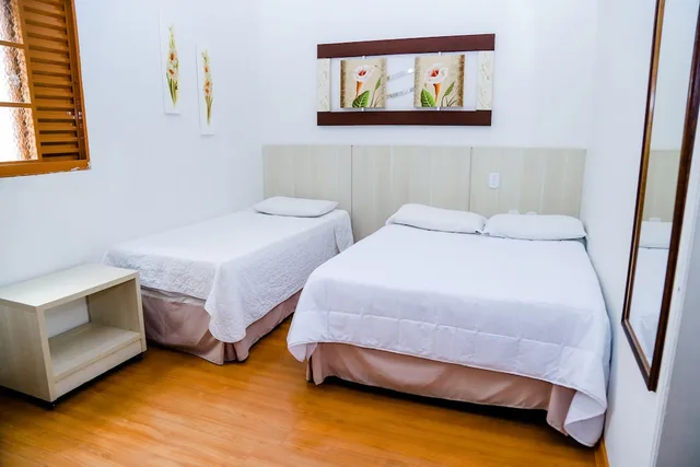 غرفة اقتصادية ثلاثية بسرير مزدوج وسرير فردي، VOA Hotel Rezende 3/7