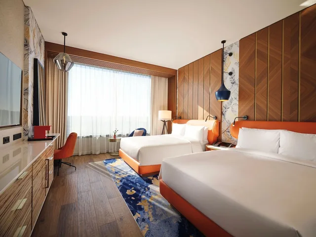 Business, Tower, Deluxe, 2 Queen Beds, with View, Kitchen، INSPIRE Entertainment Resort, A Hilton Partner Hotel 1/1