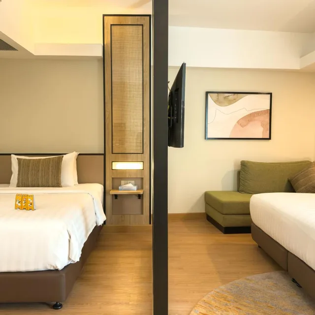 غرفة عائلية بإطلالة على البحيرة، The Everly Putrajaya 1/5