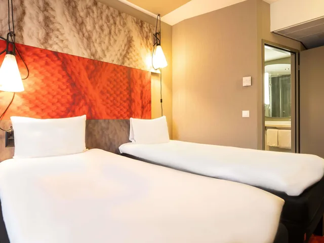 غرفة قياسية بسريرين منفصلين، Ibis Geneve Centre Lac 1/7
