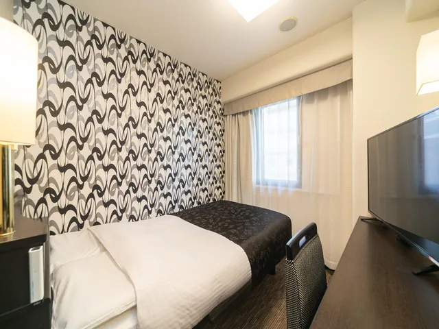 غرفة اقتصادية بسرير مزدوج، APA Hotel Namba Kita Shinsaibashi Ekimae 1/2