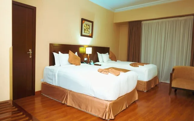 غرفة قياسية بسريرين منفصلين، Capital Hotel And Spa 6/10