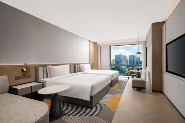 غرفة قياسية بسريرين مزدوجين لذوي الإعاقة، Holiday Inn Kunshan East 1/3