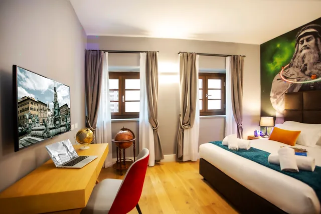 غرفة قياسية بسرير مزدوج، Casual Rinascimento Firenze 3/10