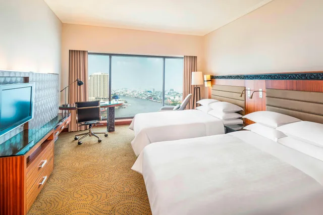 غرفة بسرير مزدوج، Royal Orchid Sheraton Riverside Hotel Bangkok 1/3