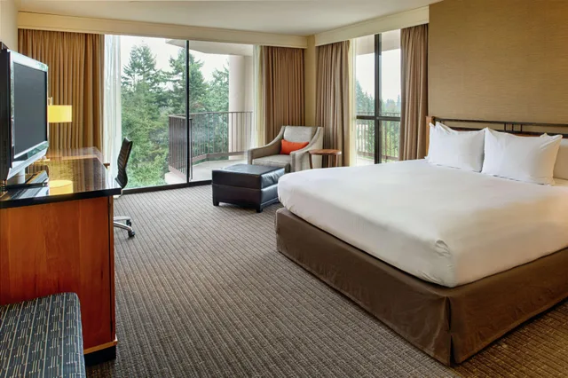 غرفة ديلوكس بسرير مزدوج لذوي الإعاقة، Doubletree By Hilton Hotel Seattle Airport 1/2