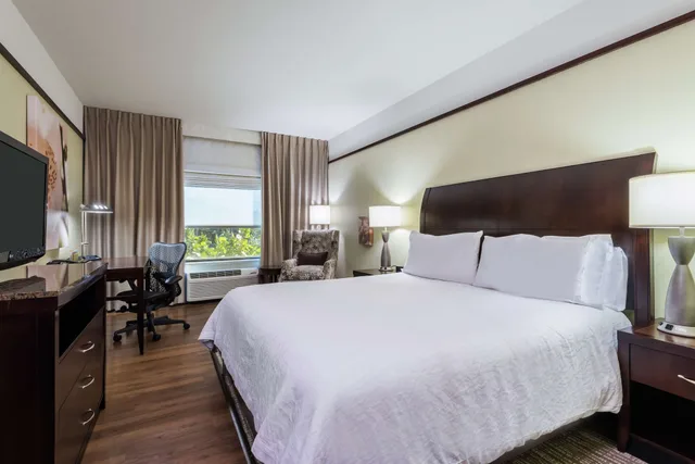 غرفة قياسية بسرير كينج، Hilton Garden Inn West Palm Beach Airport 2/8