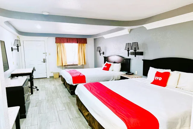 غرفة بسريرين كينج، Three Rivers Executive Inn & Suites By OYO 3/6
