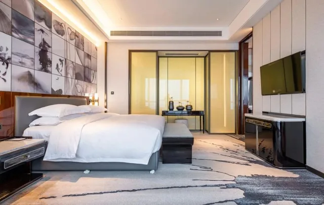 جناح تنفيذي بسرير كينج، Wyndham Grand Suzhou Fenhu 1/4