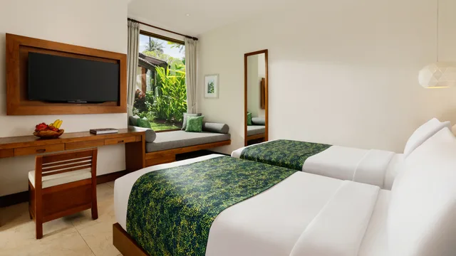 بنغل ديلوكس بسرير مزدوج بإطلالة على الحديقة، Candi Beach Resort And Spa 8/10