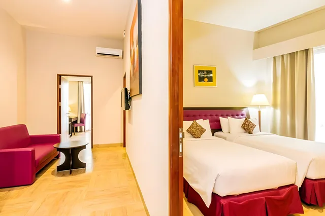 Standard, Twin Beds, No Window، Kuta Central Park Hotel 2/3