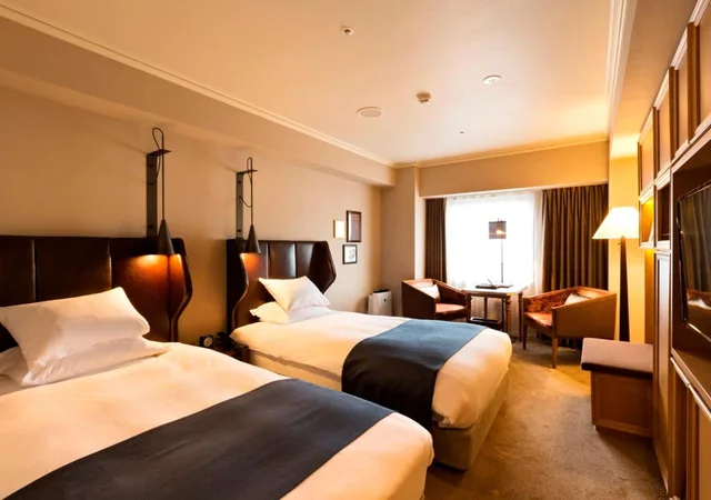 Semi Room, 2 Semi Double Beds, Corner، Royal Park Takamatsu 2/2