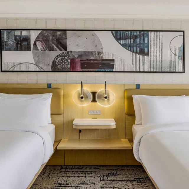 غرفة ركنية بسرير كوين لذوي الإعاقة، Hotel Preston Nashville Airport 5/9
