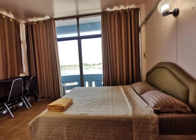 غرفة بسرير كوين بإطلالة على النهر، Just Mansion Nong Khai 1/1
