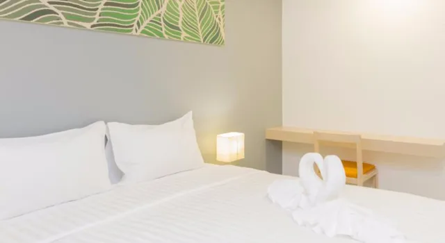 Room, 2 Double Beds, Trat City Hotel 2/4