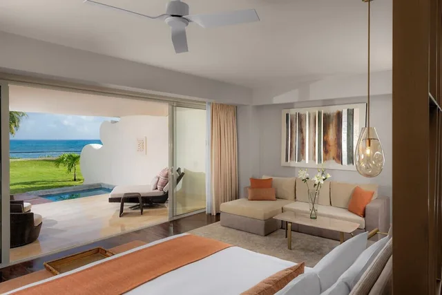 Grand, Pool, Suite, King Bed, Ocean Front، Grand Velas Riviera Maya - All Inclusive 9/10