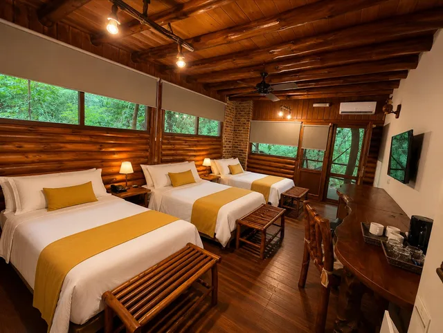Standard, Triple, Jungle View, LA ALDEA DE LA SELVA LODGE 1/1