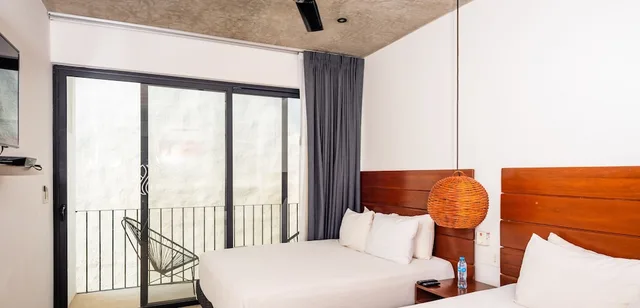 غرفة قياسية بسريرين كوين، Zendero Tulum 4/10