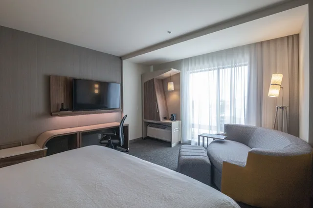 غرفة بسرير كينج مع أريكة، Courtyard by Marriott Cartersville 4/16