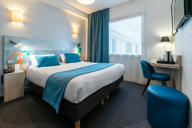 غرفة قياسية صغيرة بسرير كوين، Best Western Hotel Royan Ocean 2/10