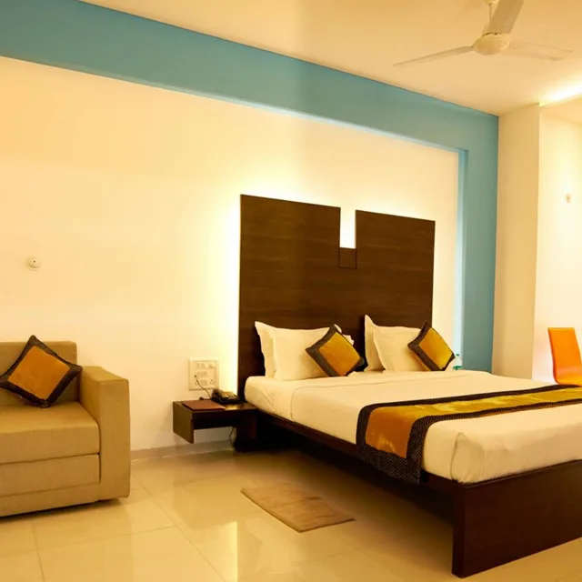 غرفة ديلوكس بسرير كينج، Hotel Golden View 3/10