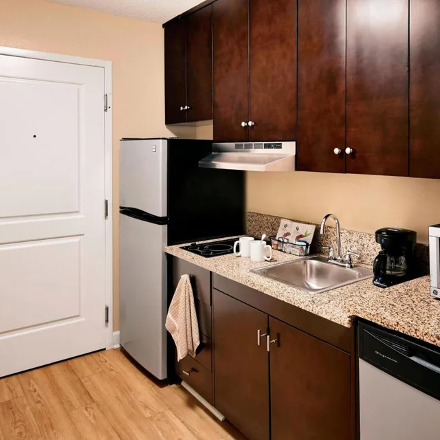 جناح بسرير كوين بغرفة نوم واحدة مع أريكة، TownePlace Suites by Marriott Harrisburg Hershey 3/4