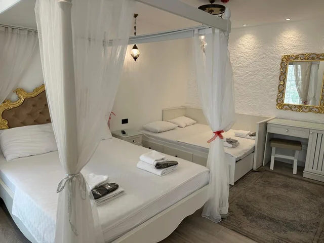 غرفة رباعية بإطلالة على الحديقة، Alacati Grand Eldoris Otel 9/10