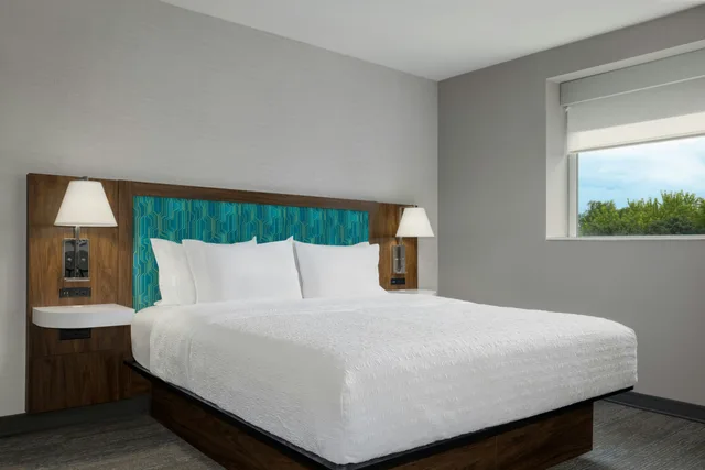 Studio, Suite, King Bed, Pool View, Hampton Inn & Suites by Hilton Toronto Downtown 2/2