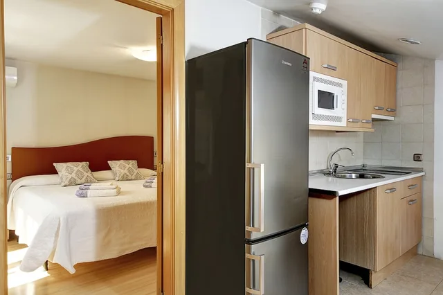 شقة بسرير كوين وسريرين منفصلين بغرفتي نوم مع أريكة، Apartamentos Turisticos Centro 5/7