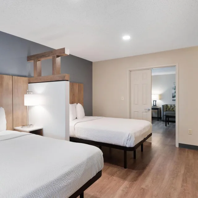 جناح بسريرين مزدوجين بغرفة نوم واحدة، Extended Stay America - Pineville - Pineville Matthews Rd. 5/10