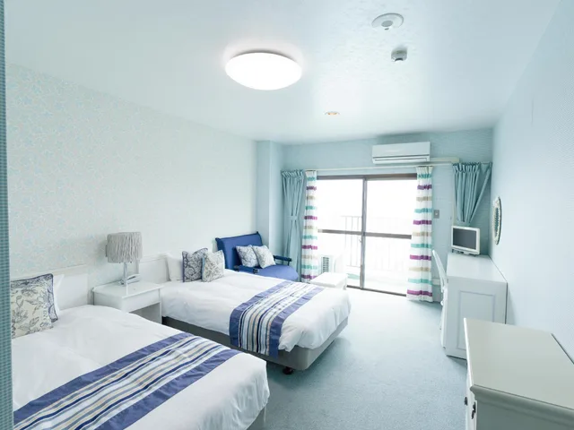 غرفة قياسية بسريرين منفصلين، Hotel Caretta Amami 3/3