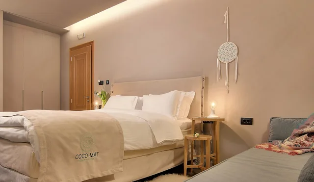 جناح جونيور بسرير كوين وسرير فردي، Kores Boutique Hotel & Spa 2/4
