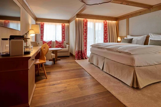 Elegant, Alpine, Deluxe, Double Bed، EUROTEL VICTORIA LES DIABLERETS 1/4