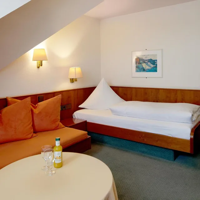 غرفة مفردة، Hotel Zum Schiff 4/10