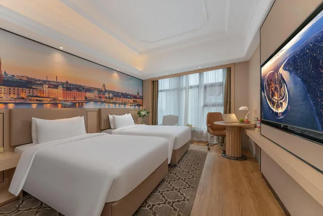 غرفة سوبيريور بسريرين، Vienna Hotel Shanghai International Resort Shanghai Pudong International Airport 1/1