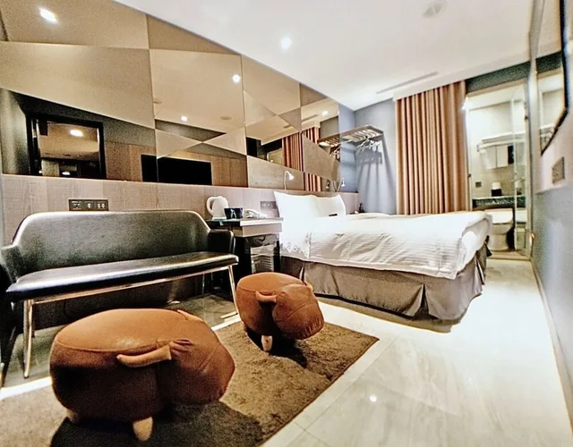 Grand, Double Bed, No Window، Beauty Hotels Taipei - Hotel B7 Journey 1/3