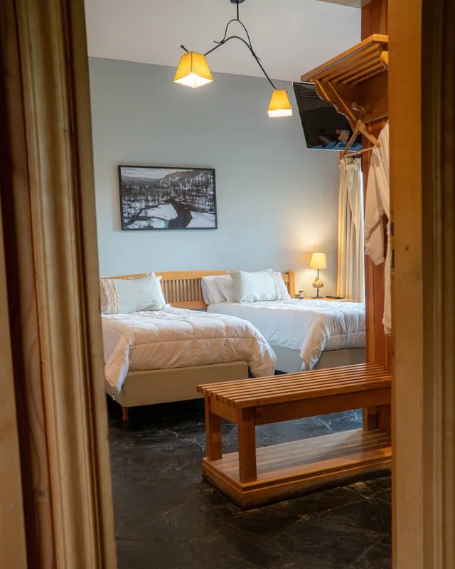 غرفة قياسية بسريرين منفصلين بإطلالة على البحيرة، Arrayan Lake View Mountain Lodge & Casa De Te Arra 4/10