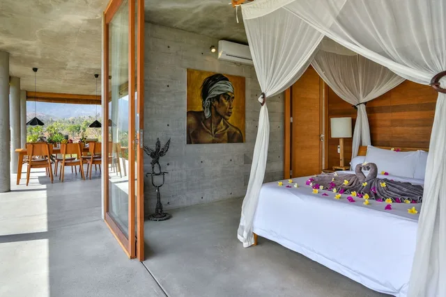 فيلا بسرير مزدوج وسريرين منفصلين وأسرّة بطابقين، Sumberkima Hill Private Villa Retreat 3/3