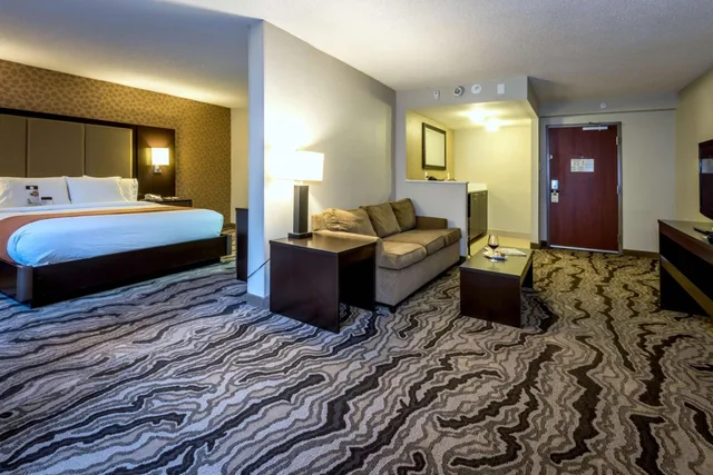 جناح جونيور بسرير كينج مع أريكة لذوي الإعاقة، Doubletree By Hilton Hotel Montgomery Downtown 3/4
