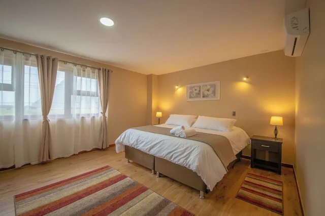 غرفة جونيور بسرير كوين بإطلالة على الجبل، Gran Hotel Aysen 1/1