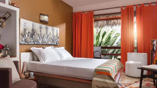 غرفة ديلوكس بسرير مزدوج بإطلالة على البحر، Pousada Araxa 2/2