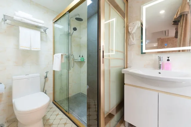 غرفة بزنس مفردة بسرير كوين، Guangzhou Compass Hotel 5/7