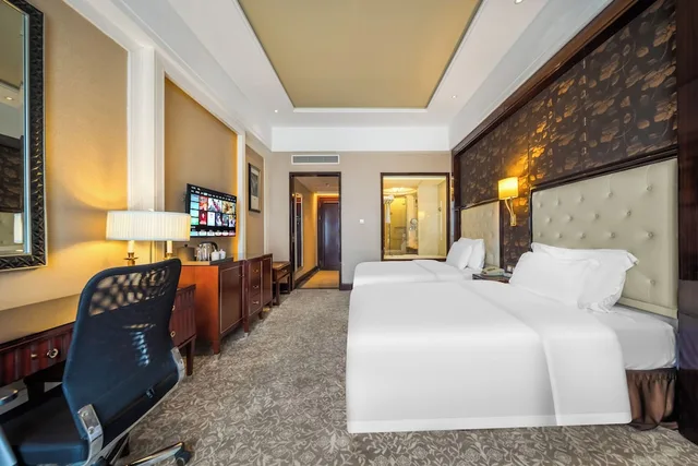 غرفة بسريرين منفصلين للمدخنين، Wyndham Grand Plaza Royale Palace Chengdu 3/3