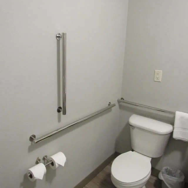 غرفة قياسية بسريرين كينج بحوض استحمام لذوي الإعاقة، Holiday Inn Express and Suites Lincoln South 3/5