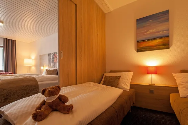 غرفة عائلية بسرير مزدوج مع أريكة، Best Western Plus Hotel Schwarzwald Residenz 4/10