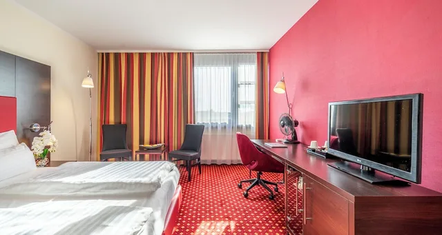 غرفة كومفورت بسرير مزدوج، PLAZA INN Wels 8/10